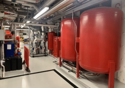 WMEC Plantroom After Upgrade